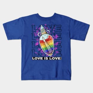 Orgullo Gay - El amor es amor Kids T-Shirt